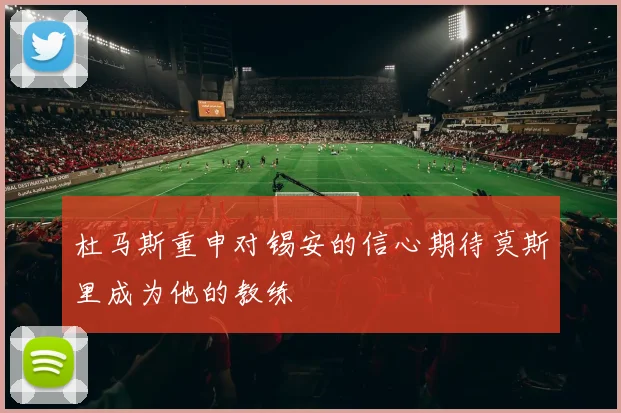杜马斯重申对锡安的信心期待莫斯里成为他的教练